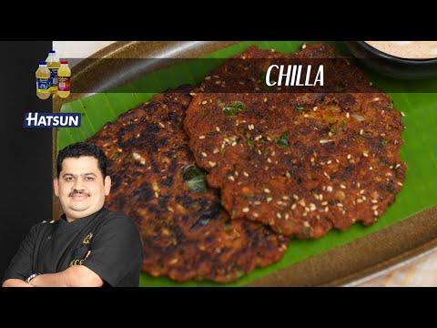 Moong Dal Chilla | breakfast | protein rich healthy chila | Chef Venkatesh Bhat