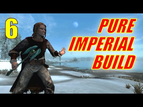 Skyrim PURE IMPERIAL SPELLSWORD Walkthrough Part 6, Forty Levels of Heavy Armor!!