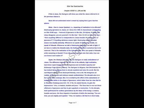 Sri Sai Satcharitra Chapter 39 and 50 - Baba's Knowledge of Sanskrit...