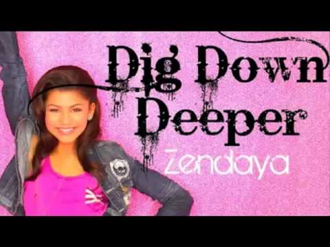 Zendaya Dig Down Deeper