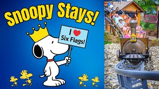 Six Flags EXTENDS Snoopy Through 2030!