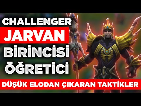 SANCAĞINIZLA RAKİBİ YOK EDİN! CHALLENGER JARVAN 1.Sİ DETAYLI ÖĞRETİCİ GAMEPLAY!