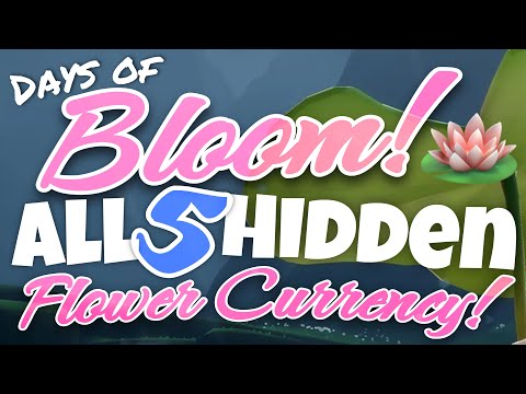 All 5 Hidden Flower Event Currency - Days of Bloom Sky Children of the Light nastymold