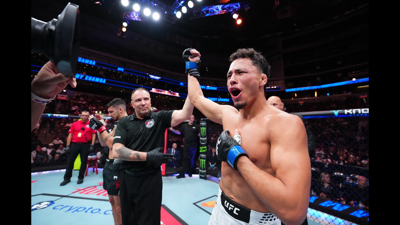 #UFCEdmonton Timmy Cuamba: Entrevista en el Octágono