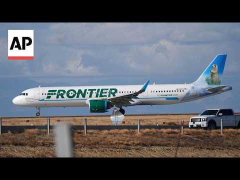 Person dies after being hit by Frontier Airlines plane that was taking off at Denver airport