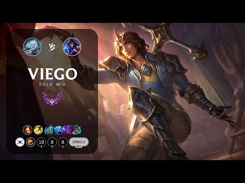Viego Mid vs Ahri - KR Master Patch 13.9