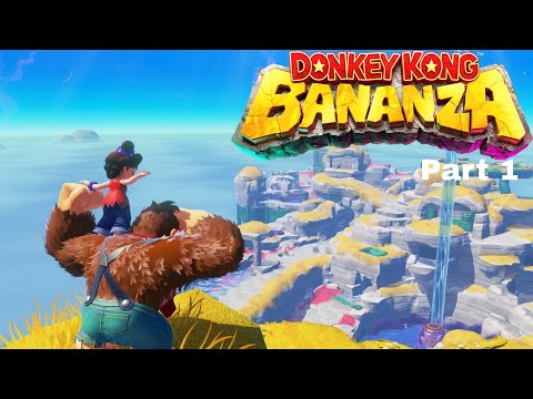 MY FIRST DONKEY KONG GAME - Donkey Kong: Bananza - Part 1