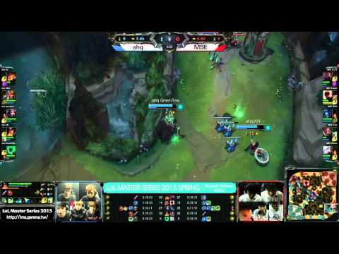ahq eSports Club vs Midnight Sun LMS Spring 2015 W2D4 ahq vs MSE
