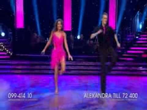 Alexandra pascalidous första dans i avsnitt 3