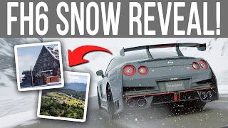 Forza Horizon 6 NEW SNOW GAMEPLAY LOOKS AMAZING & MORE MAP REVEALS!