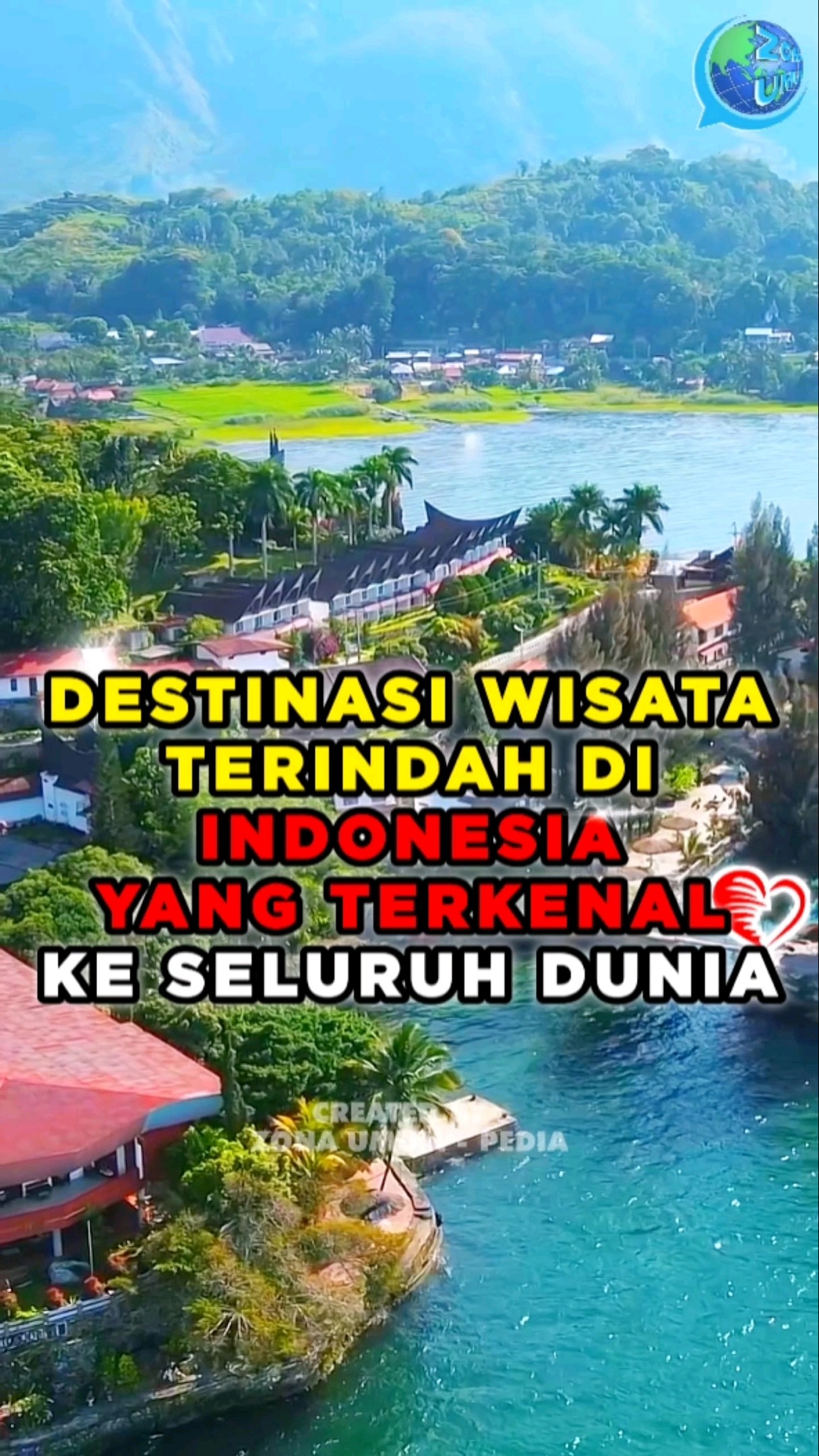 Jelajahi keindahan Indonesia! Dari pantai yang memukau hingga pegunungan yang megah, mana destinasi favoritmu? 🌊🏞️