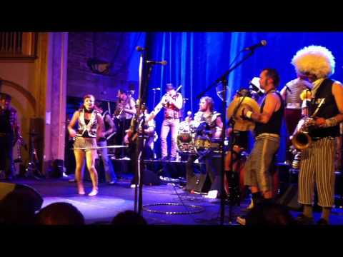 March Fourth Marching Band rocks Neptune Theater in Seattle WA