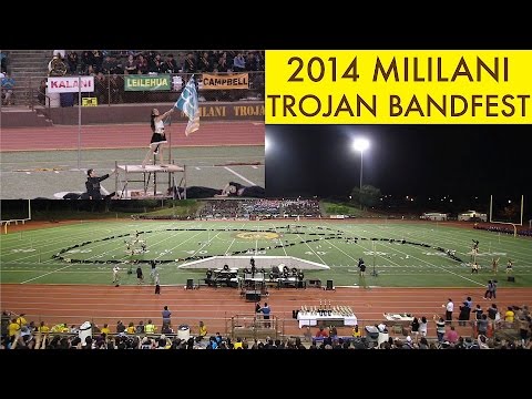UPRISING | 2014 Mililani HS "Trojan" Marching Band & Color Guard | Bandfest