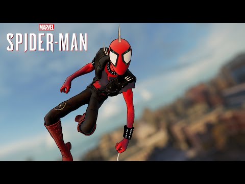 Spider-Man PC - Spider-Verse Spider-Punk Suit MOD Free Roam Gameplay!