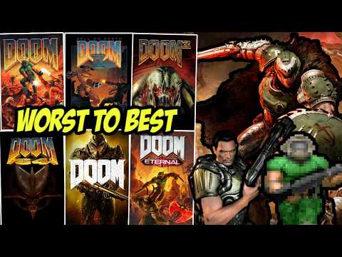 Ranking All The DOOM Games WORST TO BEST (Top 8 Games Including Dark Ages)