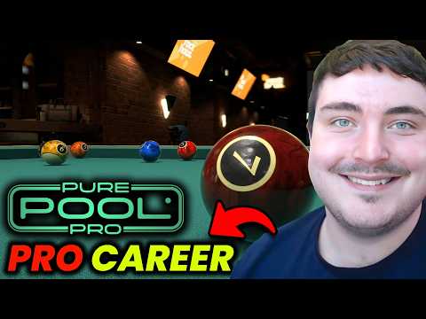 PURE POOL PRO PS5 CAREER MODE FIRST LOOK! 🎱 EARLY ACCESS Gameplay & Impressions #ad