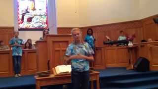 Oceans, Mineral Baptist Church, July 2014