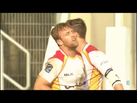 Jaco Otto 50 metre intercept try vs Romania 2017