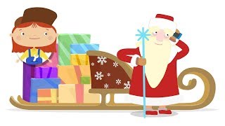 Doutora McWheelie e a empilhadeira. Papai Noel está chegando!