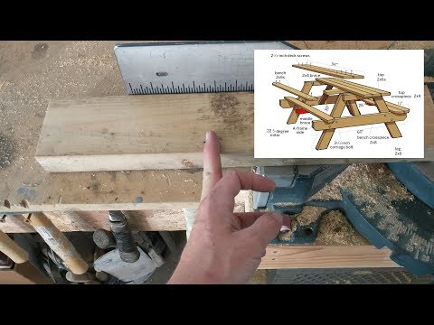 How to Build A Picnic Table