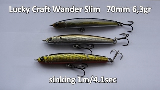 Lucky craft wander 70 slim