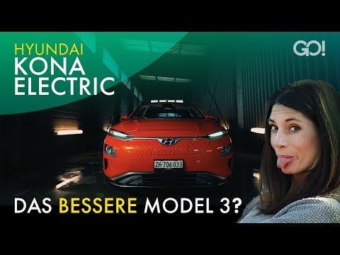 2019 Hyundai Kona Electric - besser als Tesla Model 3? | Cyndie Allemann testet