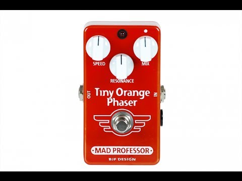 Mad Professor Tiny Orange Phaser Guitar Pedal Demo by Music Gear Fast