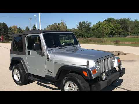 2005 Jeep® Wrangler Sport in Big Bend, Wisconsin - Video 1