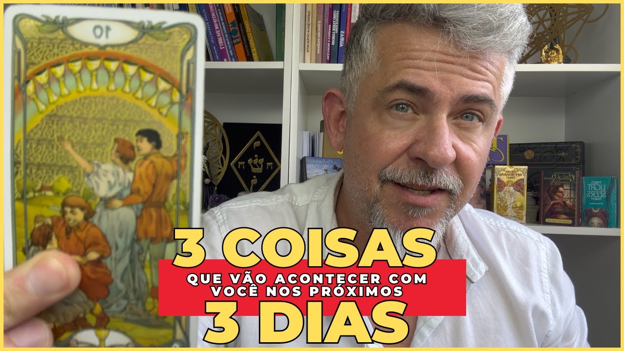 TAROT   3 COISAS QUE VÃO ACONTECER NOS PRÓXIMOS 3 DIAS   LEITURAS INCRÍVEIS