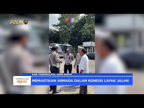 POLRES TASIKMALAYA RAMP CHECK PO BUS OPS KESELAMATAN LODAYA 2025