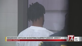 WakeMed Garner shooting suspect booked into jail