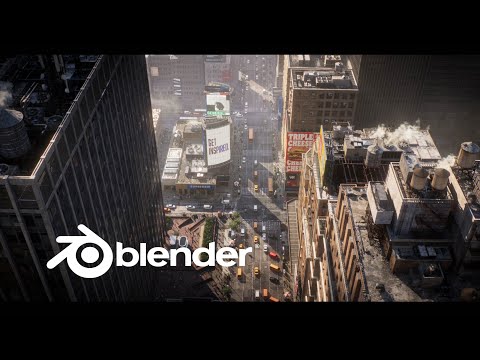 CINEMATIC CITY Blender 4.4