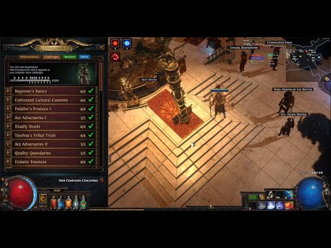 PoE 3.22 Trial of the Ancestors - In-Depth 40/40 Challenges Guide & What I learned while doing them