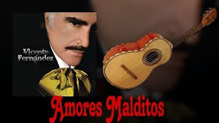 Amores Malditos - Vicente Fernández           ༺. °Vihuela° .ೃ࿐