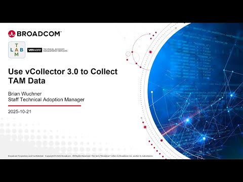 TAM Lab - Nano - Use vCollector 3.0 to Collect TAM Data