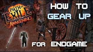 Path of Exile 2.1 - How to get gear for endgame! - Walkthrough of my gearing process