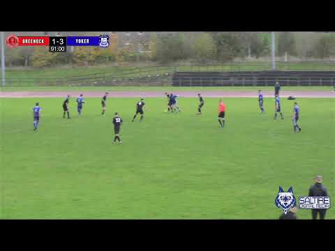 LIVE: Greenock Juniors 1-3 Yoker Athletic - WOSFL Division 2 - 29/10/22