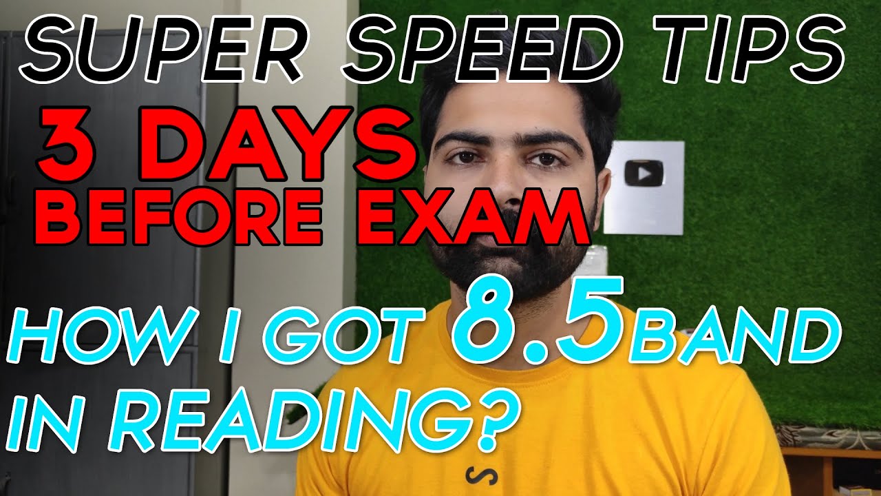 IELTS Reading | How i Got 8.5 in Reading | Arshpreet Singh