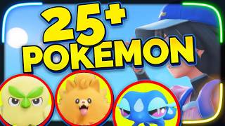 Did You Catch ALL of These Pokemon? All Pokemon in Winds & Waves (So Far...)