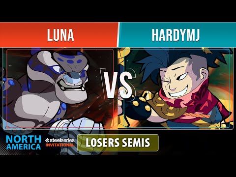 Luna VS hardymj - Losers Semis - NA - Brawlhalla SteelSeries Invitational 2022