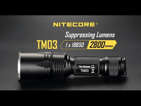 the worlds "most powerful" single 18650 battery tactical flashlight