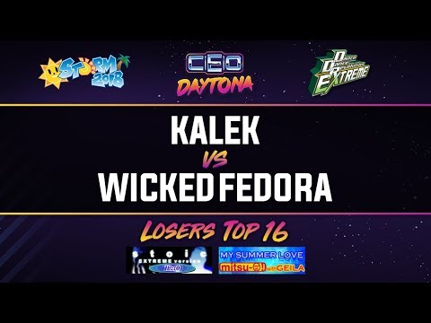 CEO 2018: Kalek vs. WickedFedora - DDR Extreme Losers Top 16