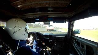 #40 ALMS battles with POS Racing Infineon LeMons 2011
