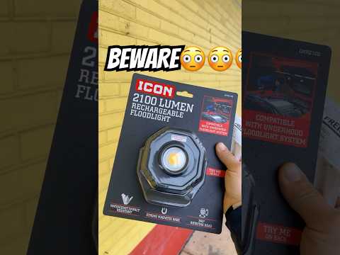 DO NOT BUY ICON 2100 LUMEN LIGHT TIL YOU SEE THIS 😳