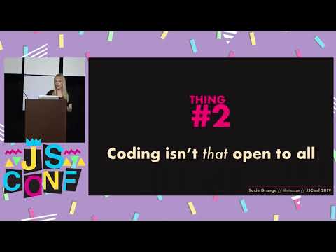 “WTF does run mean?” & other adventures in teaching others to code - Suzie Grange - JSConf US 2019