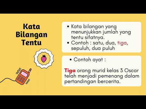 BAHASA MELAYU TAHUN 3 : KATA BILANGAN