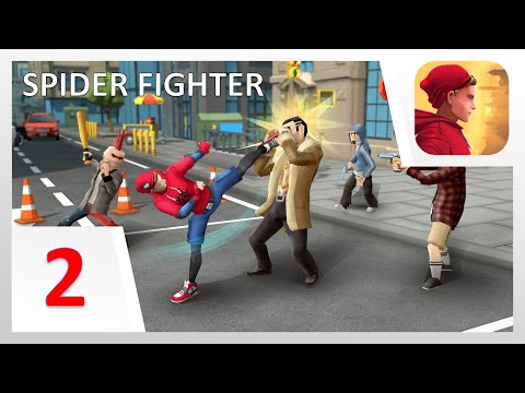 SPIDER FIGHTER SUPERHERO REVENGE Gameplay Walkthrough Part 2 (iOS, Android)