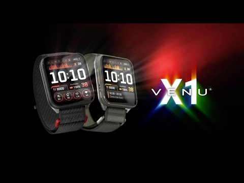 thumbnail video image 2 of Smartwatch Garmin  Venu X1, 2 of 5