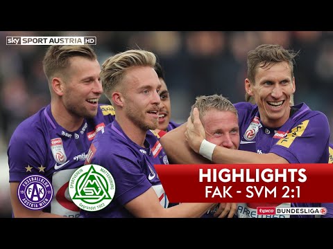 tipico Bundesliga, 14. Runde: FK Austria Wien - SV Mattersburg 2:1