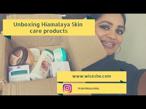 Unboxing Himalaya Skin Care Products India